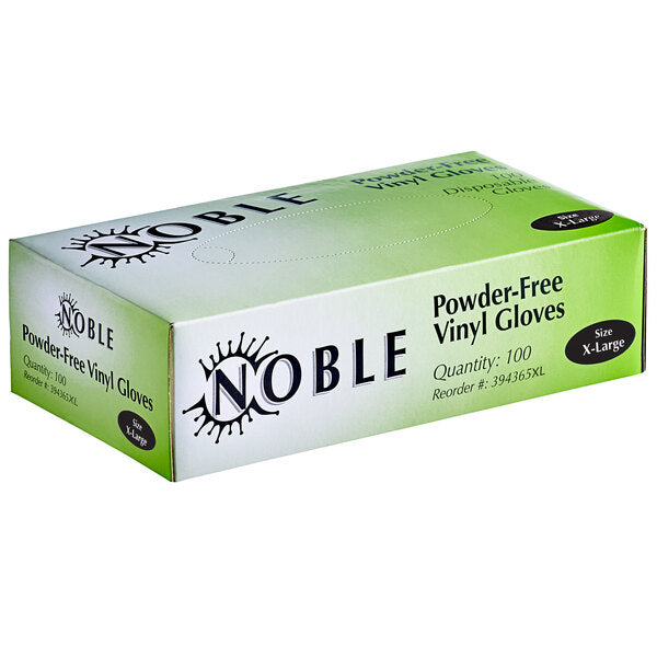 Noble-powder free vinyl gloves-1000gloves -small outlets