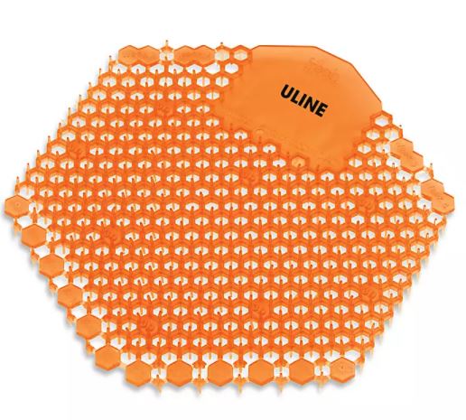 Uline Deluxe Urinal Screen - Mango-10/Case